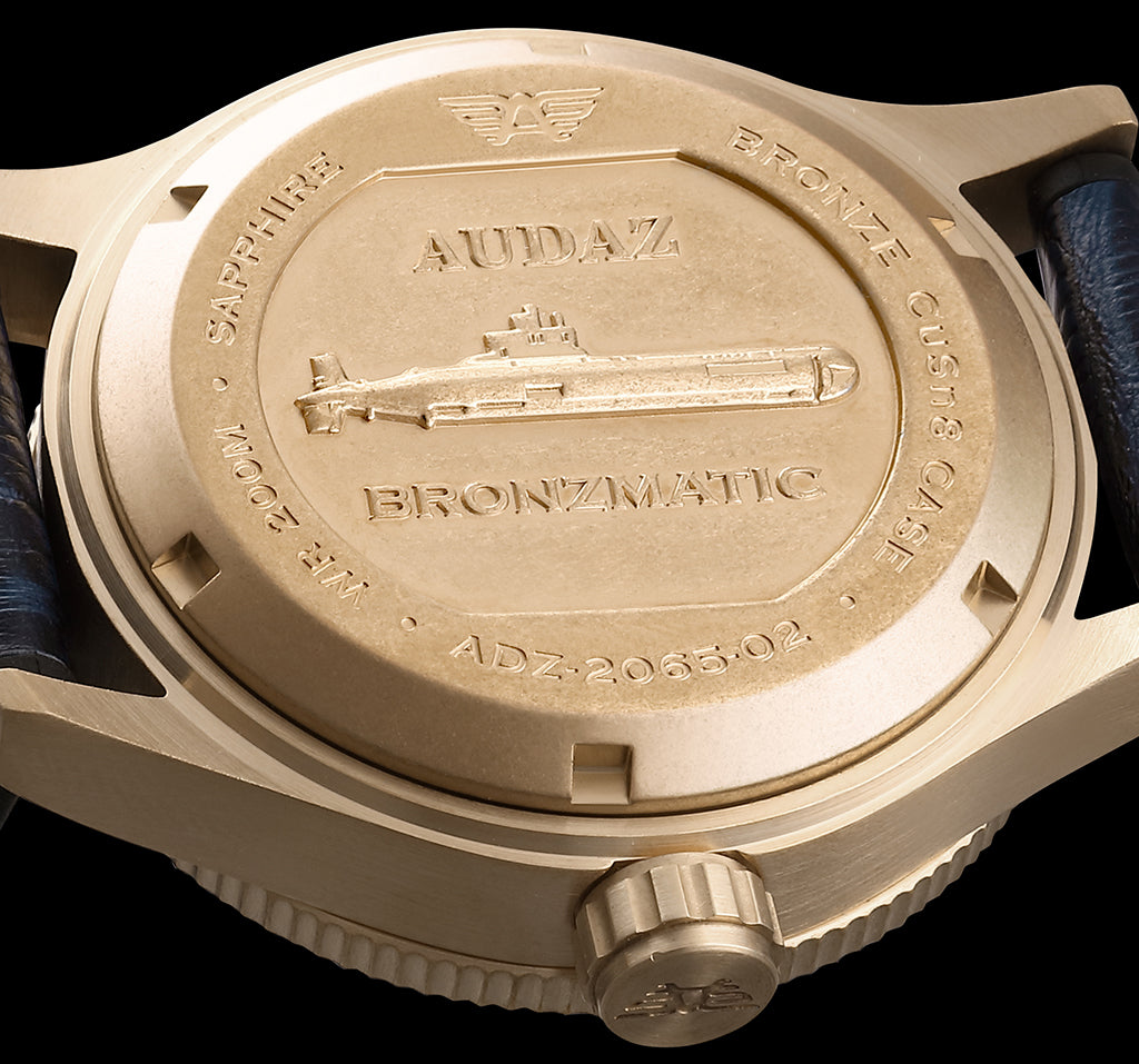 Audaz Bronzmatic ADZ 2065 05 - Premium Luxury Watch for Men | Waterproof & Stainless Steel | Perfect for Business, Formal Events & Everyday Wear