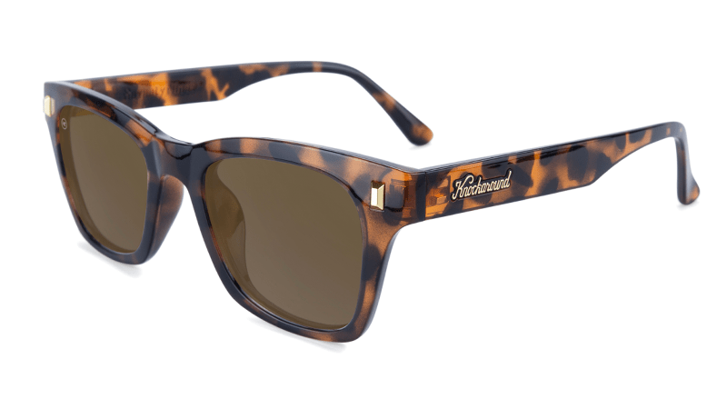 Seventy Nines Glossy Tortoise Shell & Amber Sunglasses - Stylish UV Protection Shades for Women & Men - Perfect for Outdoor Activities, Beach, Driving, and Fashion Accessories