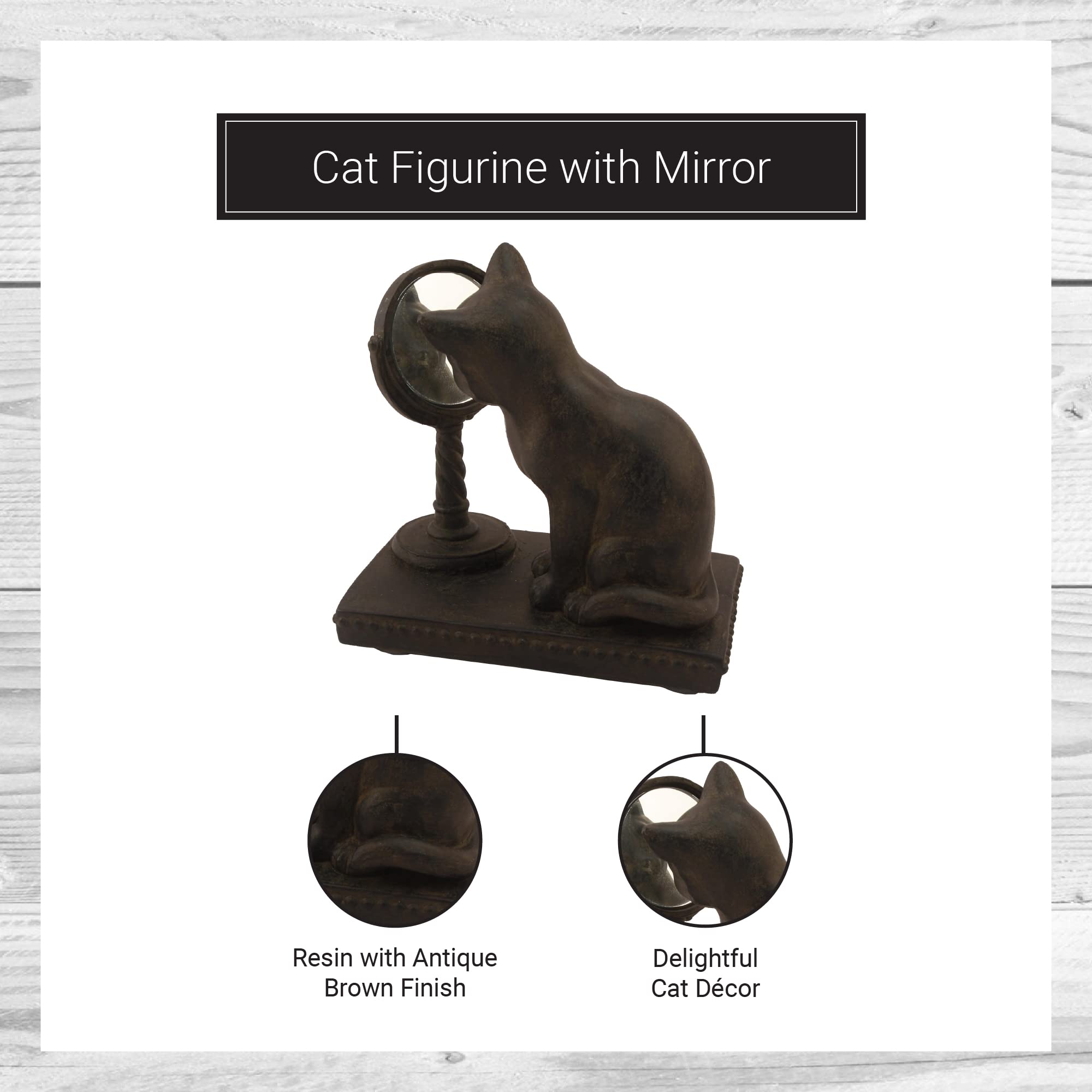 Young's Inc. Cat Figurine - 4