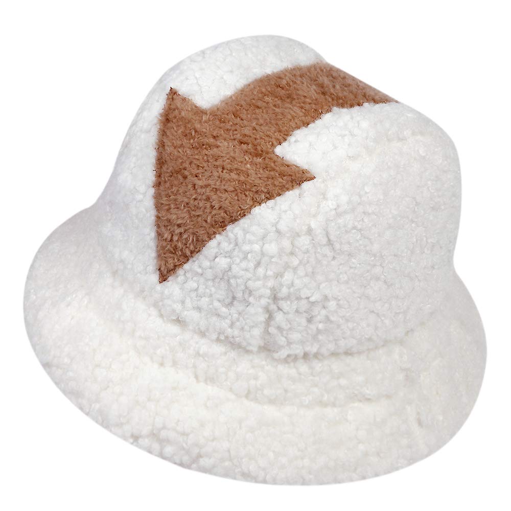 Winter Bucket Hats for Women - Warm Soft Comfortable Fisherman Hat with Brim - White Beanie for Cold Weather - Perfect for Outdoor Activities, Skiing, and Winter Fashion