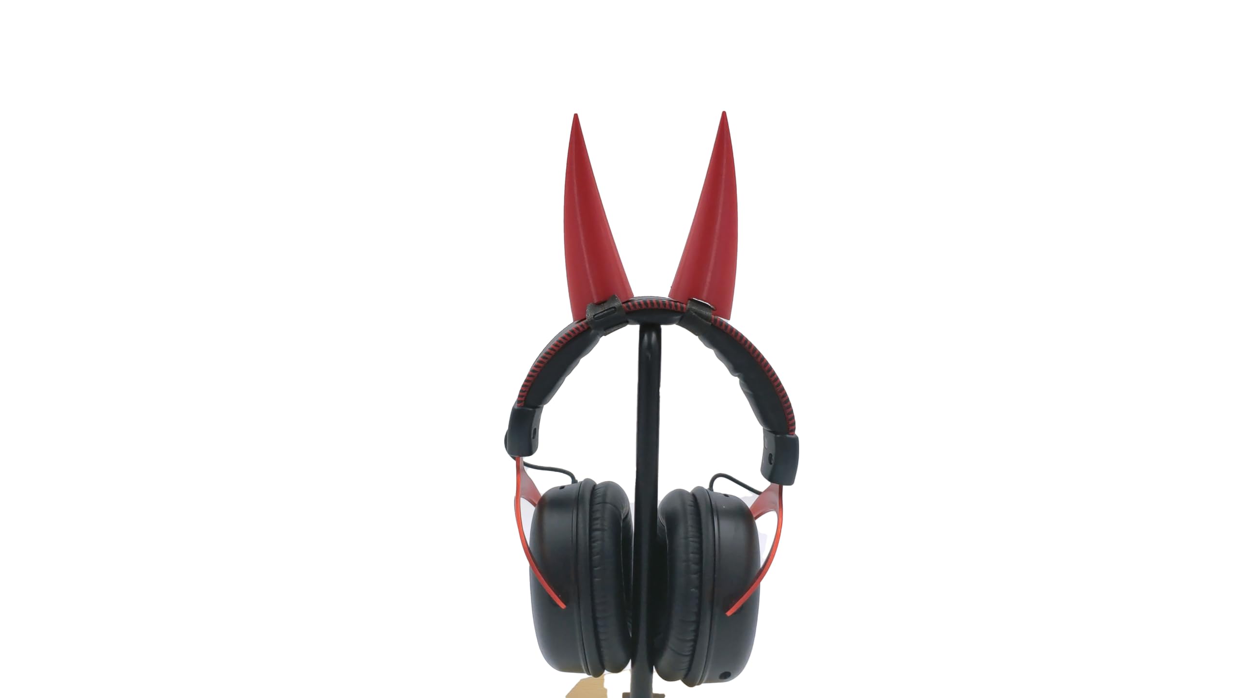 Power Horns Headset Attachment - Gaming & Streaming Accessories, Cosplay Goat & Bull Horns for Gamers & Streamers (Gold/Black) - Perfect for Twitch Streams, YouTube Videos & Halloween Costumes