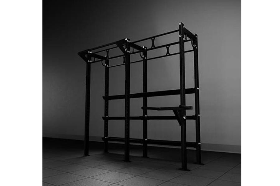 Warrior Compact Functional Training Rig - Portable Home Gym Equipment for Strength & CrossFit Workouts - Perfect for Small Spaces & Garage Gyms