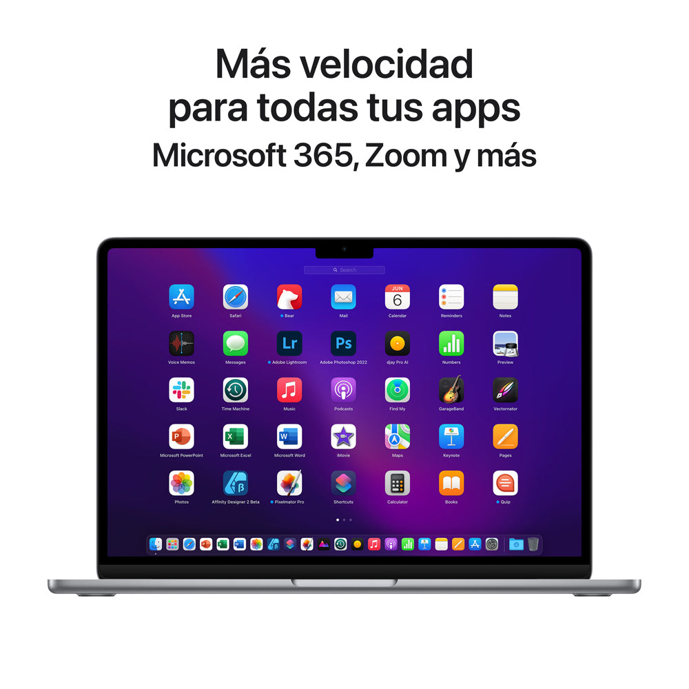 Apple MacBook Air 13-inch Laptop with M2 Chip: 8-Core CPU, 8-Core GPU, 256GB SSD - Space Gray | Lightweight & Powerful for Work, Travel & Creative Projects