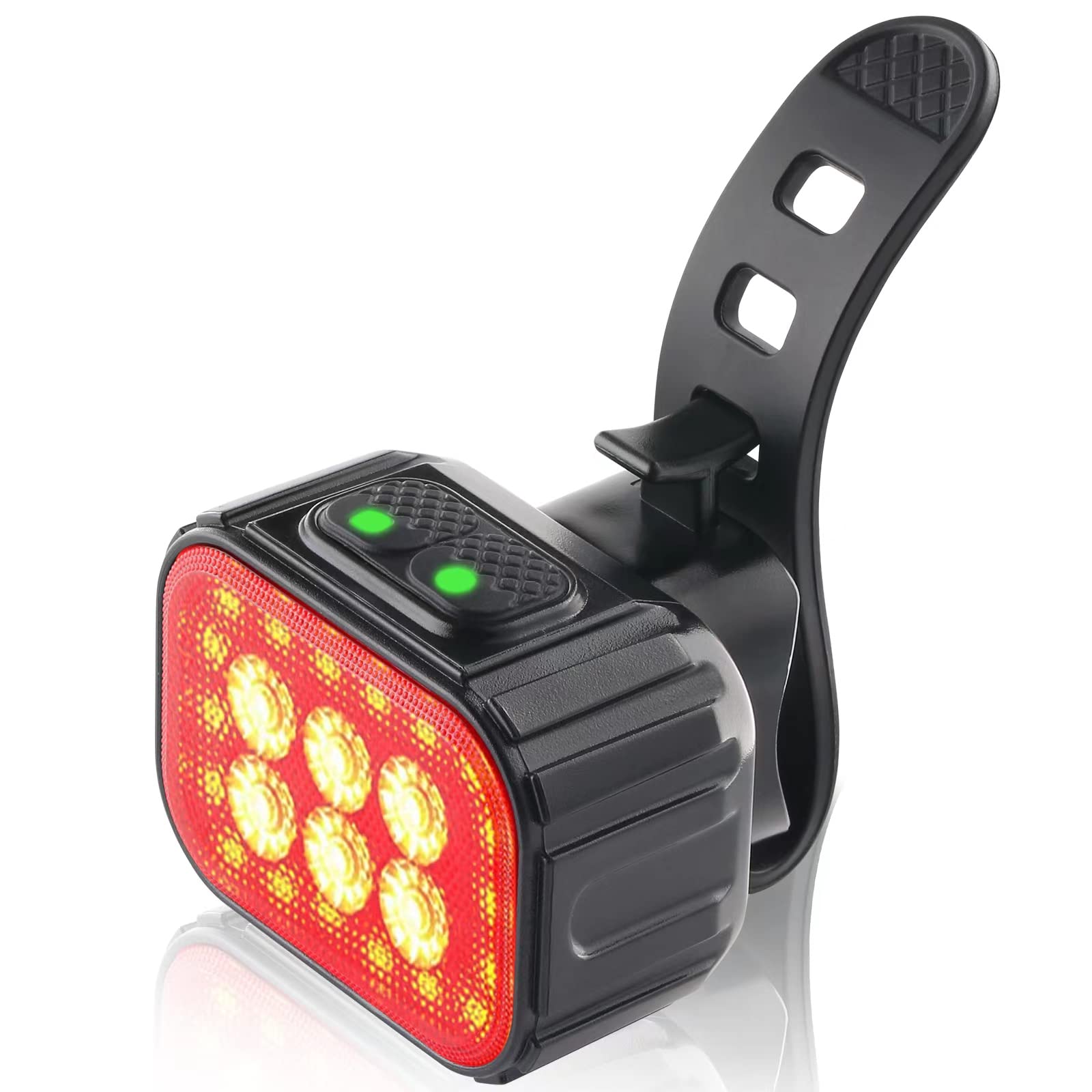 Rechargeable Bike Light Set - Super Bright LED Headlight & Taillight for Mountain Bikes | Waterproof Bicycle Front & Rear Safety Lights | Perfect for Night Cycling, Commuting & Trail Riding