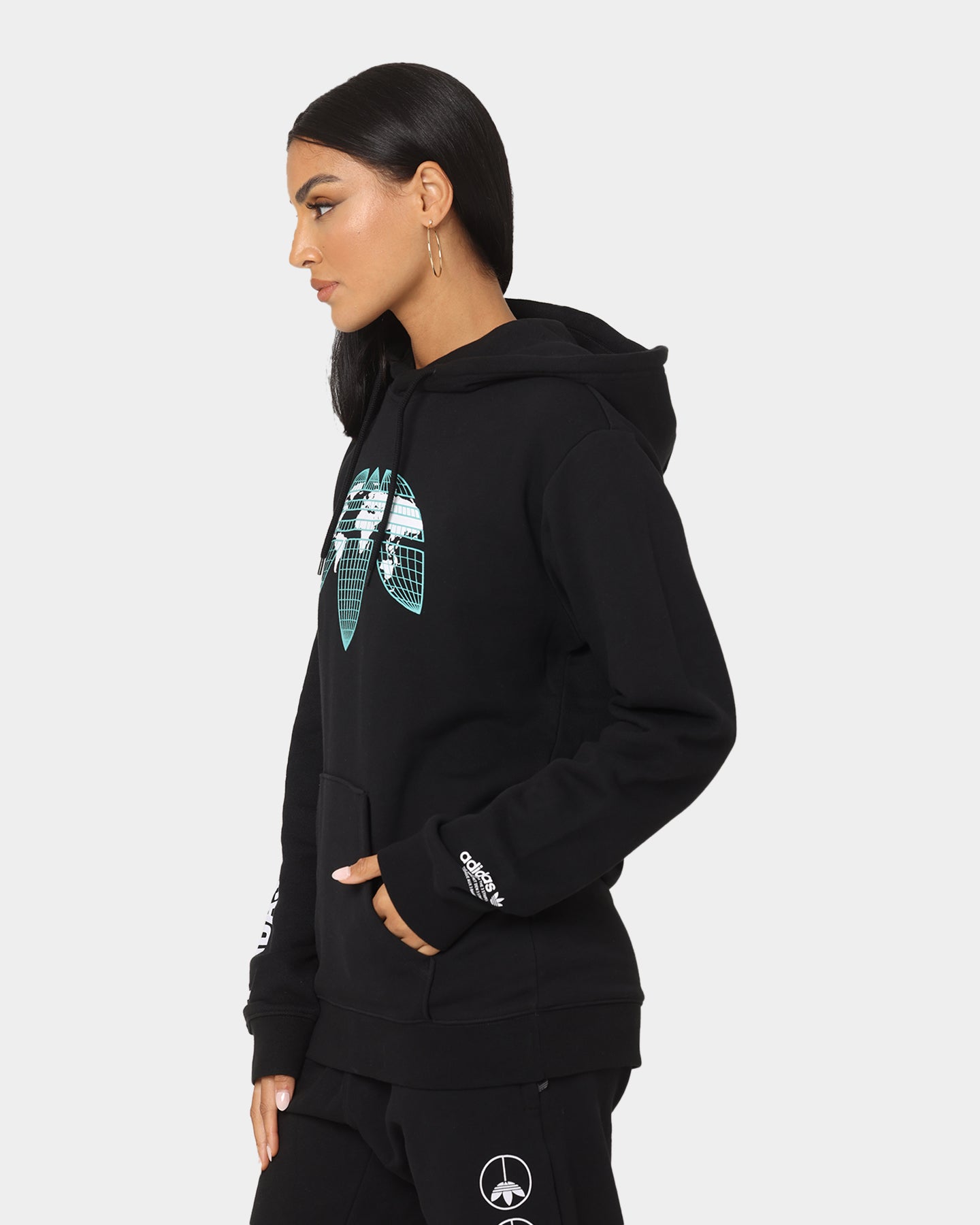 Adidas Graphics United Hoodie for Men - Black Pullover Hooded Sweatshirt | Casual Streetwear for Gym, Running & Everyday Wear