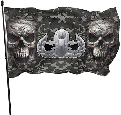 American Flag Outdoor Decor - 3x5 Ft Military Garden Yard Decoration for Patriotic Landscaping, Porch & Fence Display | Durable All-Weather USA Theme