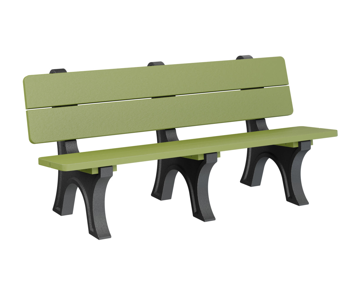 Berlin Gardens Park Bench - Durable Outdoor Wooden Bench for Garden, Patio & Backyard - Perfect for Relaxing, Picnics & Outdoor Gatherings
