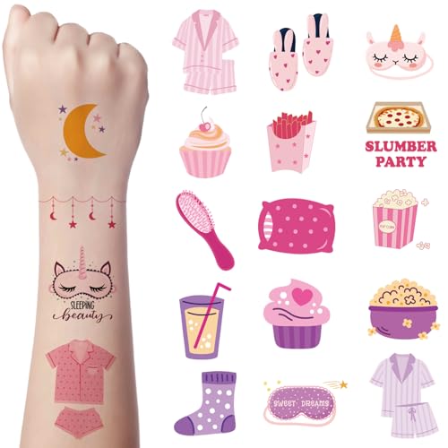 Sleepover Party Tattoo