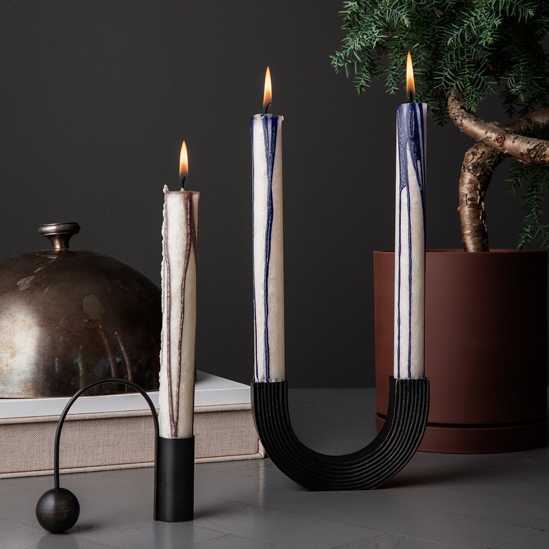 Modern Balance Candle Holder - Elegant Home Decor for Dining Table, Wedding Centerpiece & Relaxing Spa Ambiance