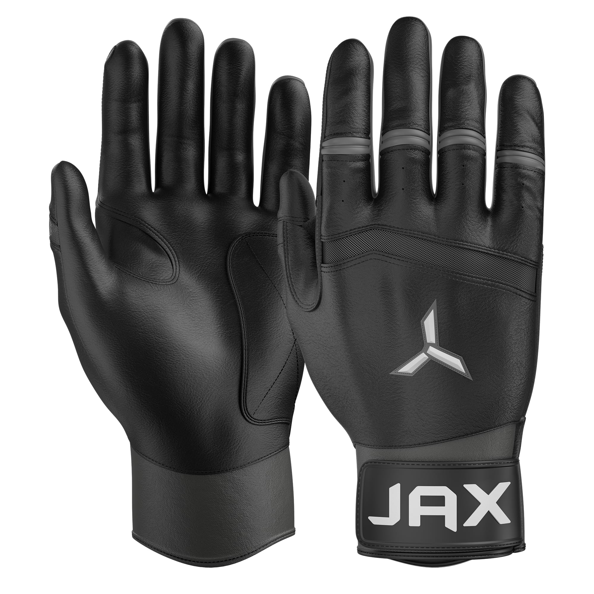 JAX Batting Gloves Model One - Youth & Adult Baseball & Softball Gloves with Pro Grip Web Technology - Perfect for Training, Games & Practice Sessions