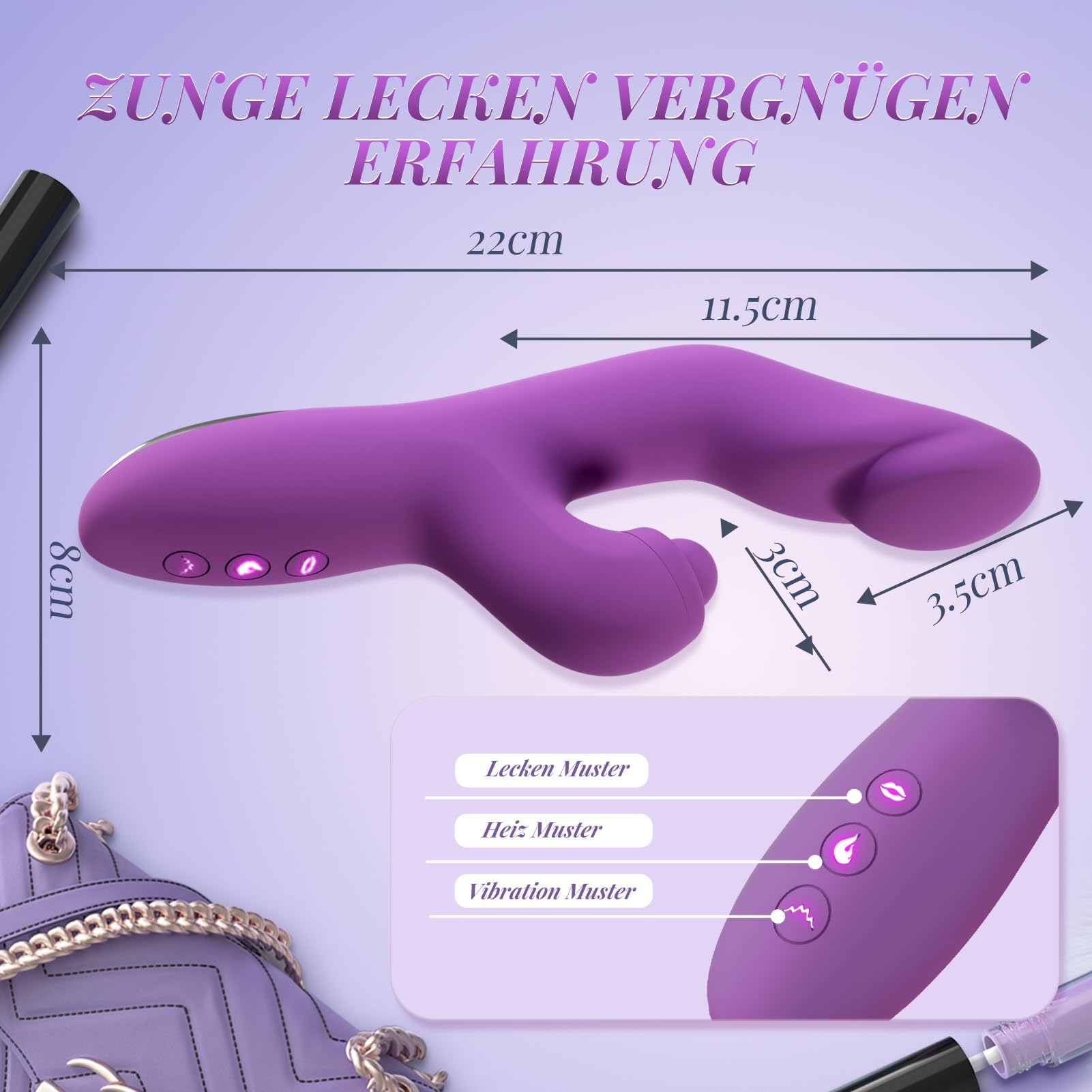 Powerful Clitoral Vibrator for Women - Rechargeable Remote Control G-Spot & Clitoral Stimulator with 10 Vibration Modes, Waterproof Adult Sex Toy for Couples & Solo Play - Perfect for Romantic Nights & Self-Care Moments