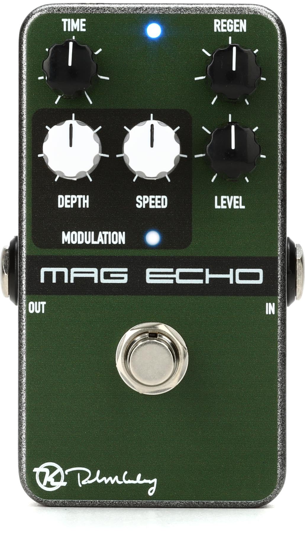 Keeley Magnetic Echo Modulated Tape Delay Pedal - Vintage Guitar Effects Pedal for Professional Musicians & Recording Studios - Perfect for Live Performances, Studio Sessions & Ambient Sound Creation