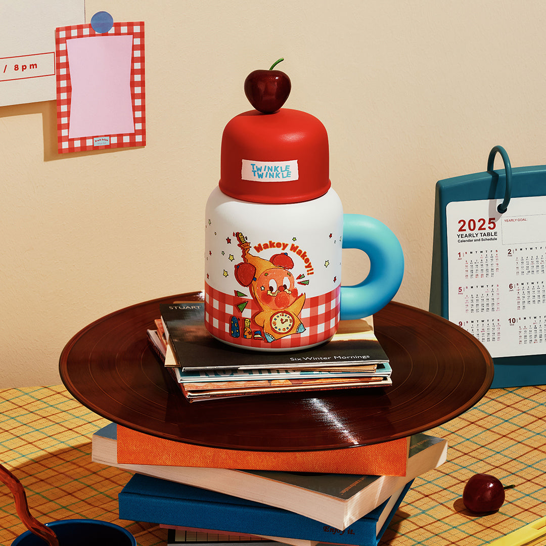 POP MART Twinkle Twinkle Be a Little Star Series Warm Pot Cup - Cute Insulated Mug for Coffee, Tea & Hot Drinks | Perfect Gift for Collectors & Office Use