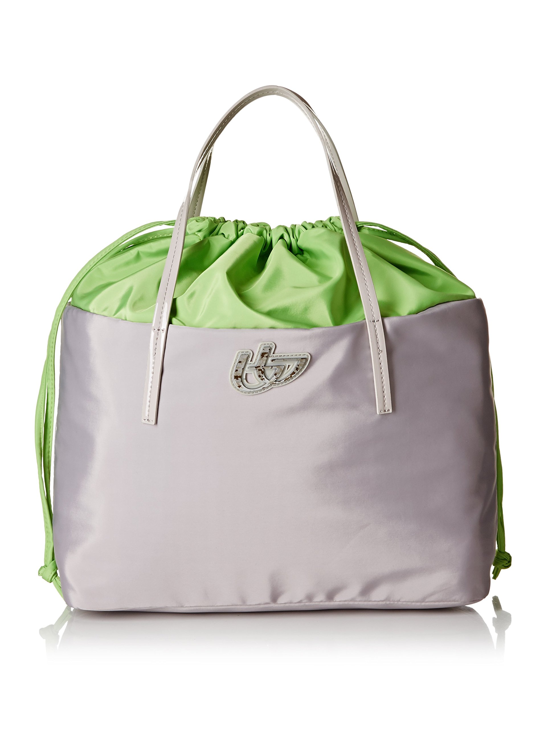 Byblos Grey Tote Bag for Women - Stylish Large Shoulder Bag with Zipper Closure - Perfect for Work, Travel & Shopping