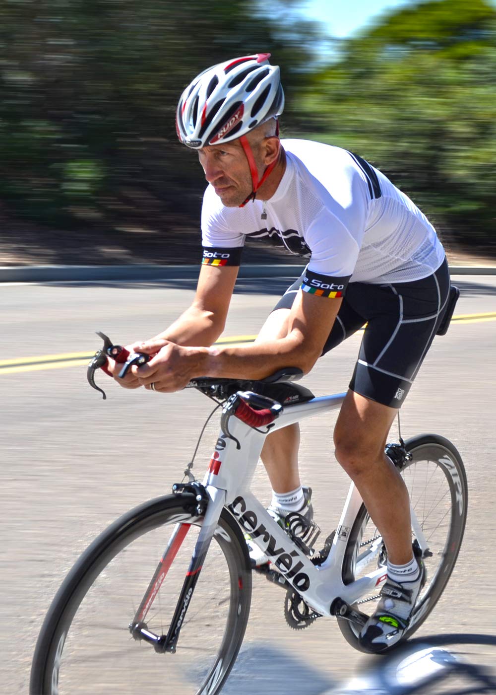 De Soto Skin Cooler Full Zip Triathlon Top Short Sleeve - FVSC - Perfect for Triathlon Training & Hot Weather Workouts