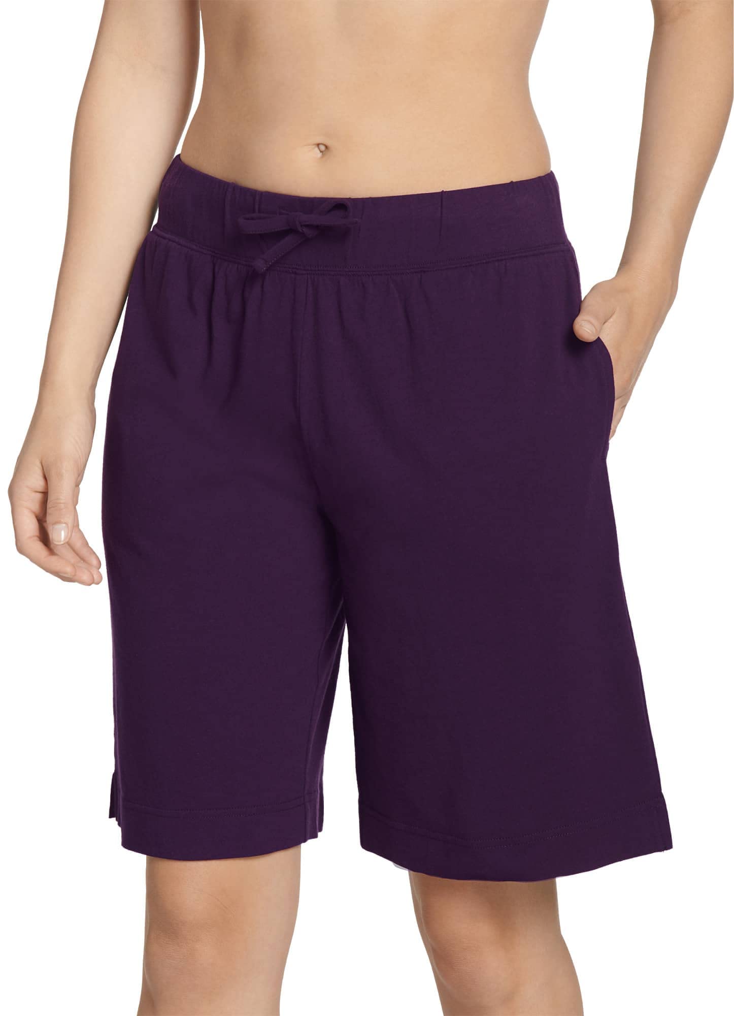 Jockey Women's Cotton Sleepwear Shorts - 100% Soft Breathable Bermuda Pajama Shorts for Women | Perfect for Lounge, Sleep & Summer Comfort