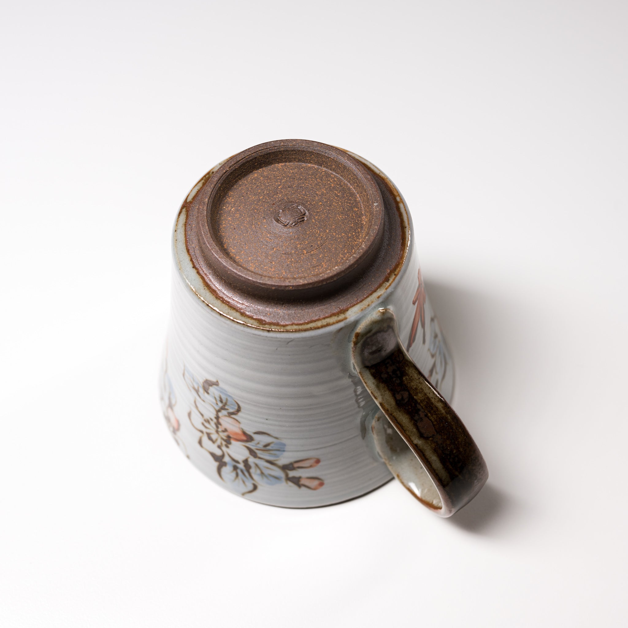 Handmade Kyoto Kiyomizu Ware Ceramic Mug - Traditional Japanese Unkin Design - Perfect for Tea, Coffee & Home Decor