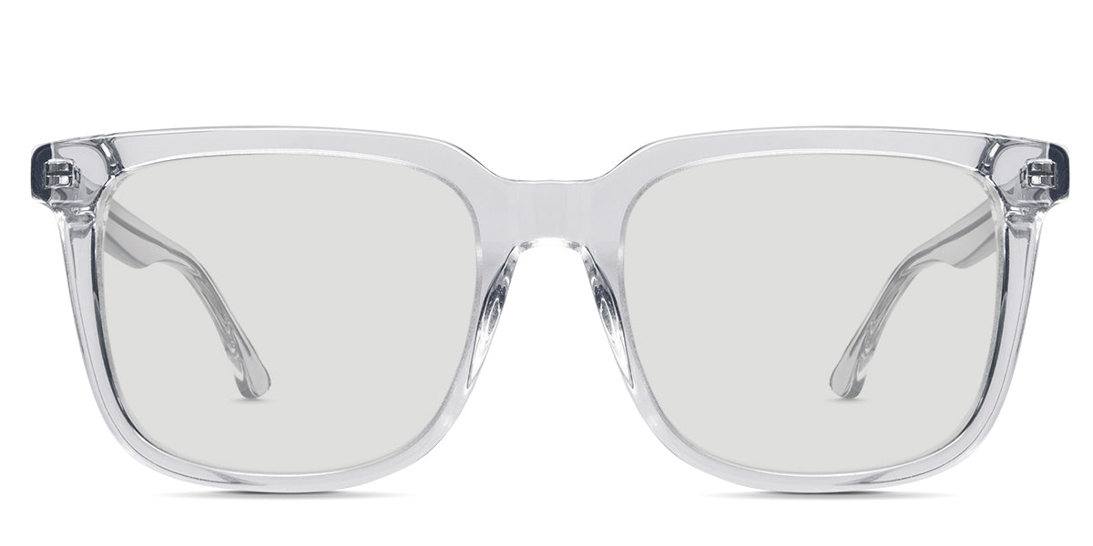Men's Prescription Tinted Eyeglasses - UV Protection & Blue Light Blocking for Work, Driving & Outdoor Activities