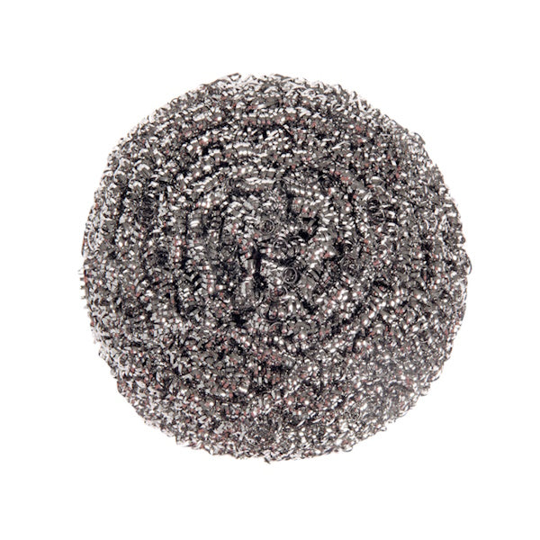 Sabco Economy Stainless Steel Scourer 50g - Heavy Duty Kitchen Cleaning Pads for Pots, Pans & Utensils - Rustproof & Durable Scrubbing Pads for Home & Commercial Use
