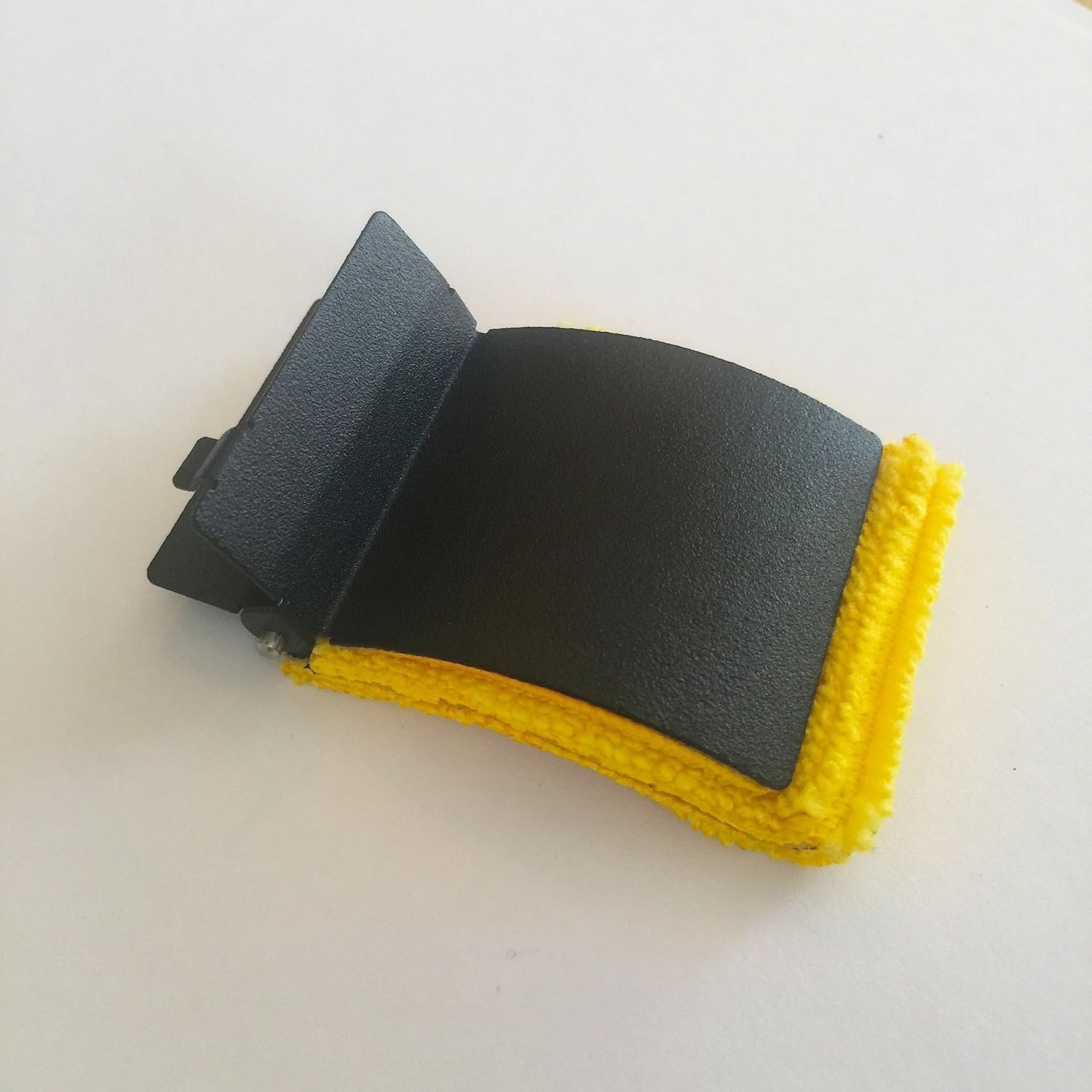 360° Violin & Viola String Cleaner - Fingerboard & String Maintenance Tool for Orchestra Instruments | Reusable Microfiber Pads | No Cleaning Solution Needed | Perfect for Practice Sessions & Professional Performances