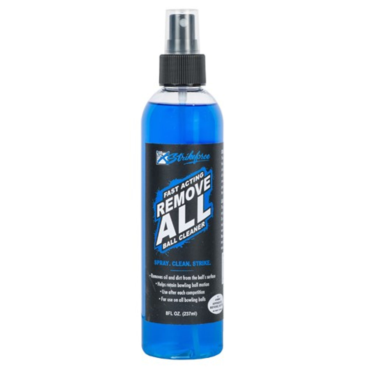 KR Strikeforce Remove All Bowling Ball Cleaner 8oz – Deep Cleans & Restores Performance for Bowling Balls – Perfect for League Play & Tournament Prep