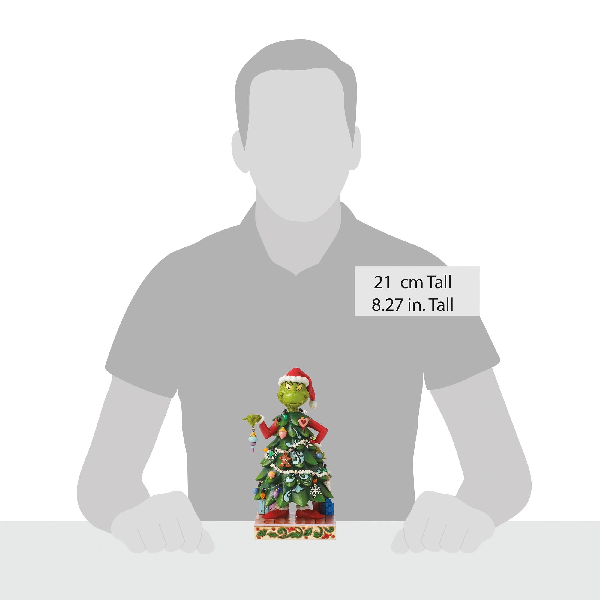 Grinch Christmas Tree Costume - Festive Holiday Outfit for The Grinch Character | Perfect for Christmas Parties, Cosplay & Holiday Decorations