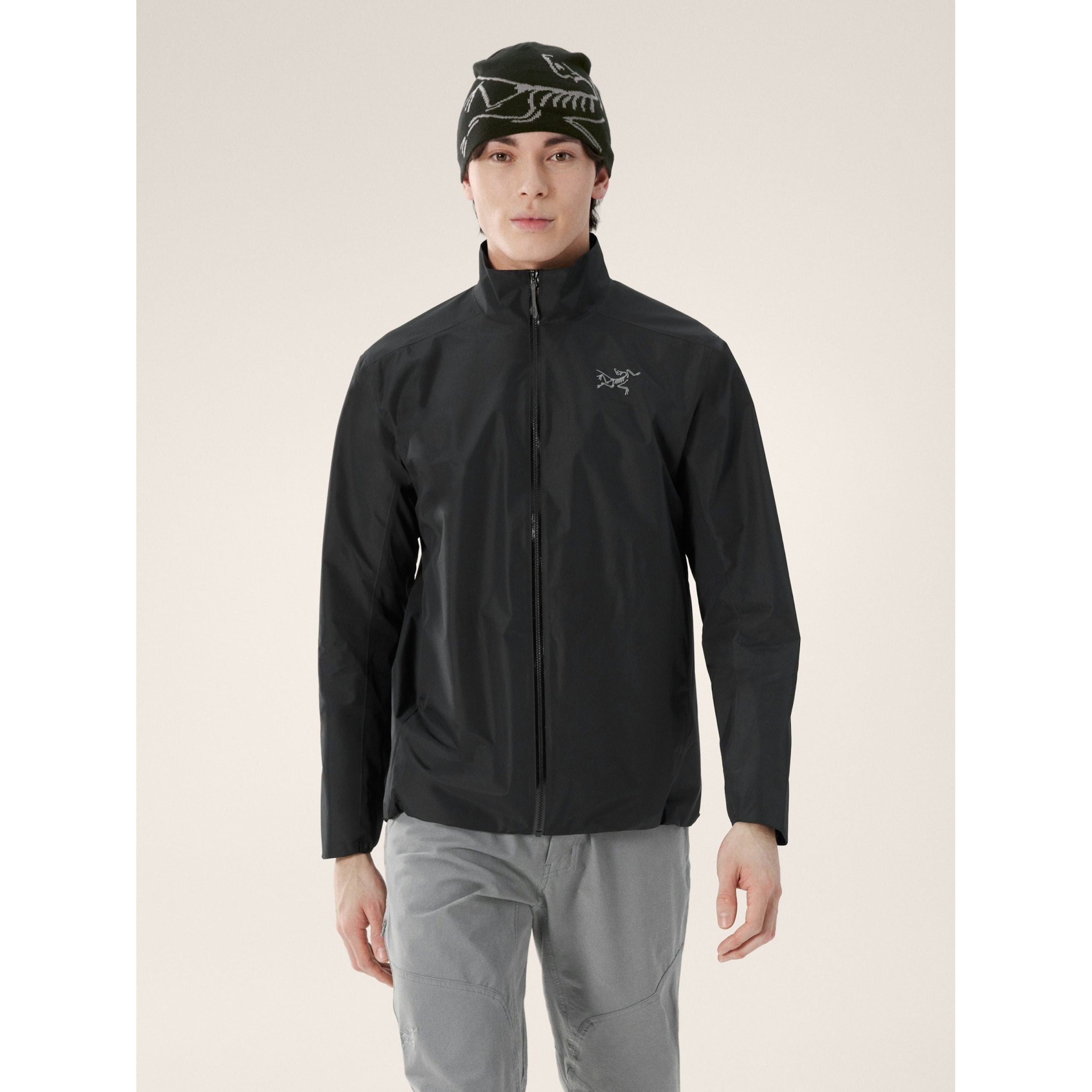 Arc'teryx Men's Solano Jacket - Lightweight Waterproof Windbreaker for Hiking & Outdoor Adventures