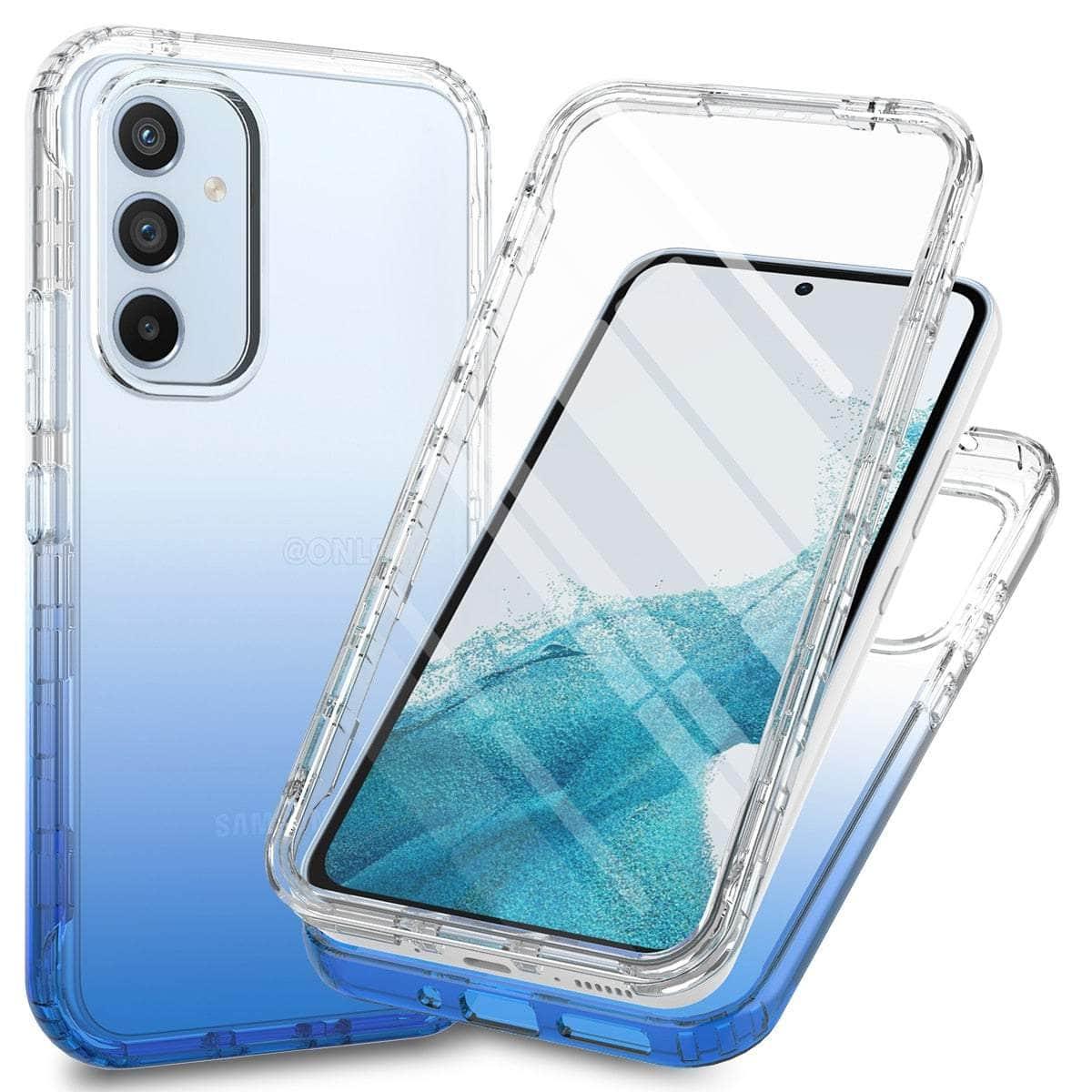 Samsung Galaxy A54 Military-Grade 360° Full Body Protective Case - Shockproof, Durable Cover for Outdoor, Travel & Daily Use