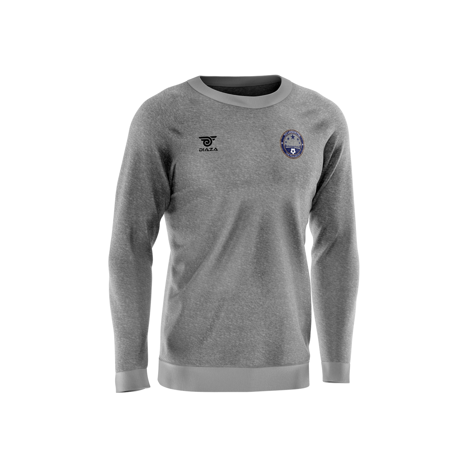 FC Lafayette Crew Neck Sweater for Men - Soft Cotton Knit Pullover - Casual Winter Warm Sweater for Everyday Wear & Outdoor Activities