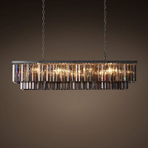 Anna Crystal Chandelier - Elegant Modern Ceiling Light Fixture for Dining Room, Living Room & Bedroom | Perfect for Home Decor & Wedding Venues