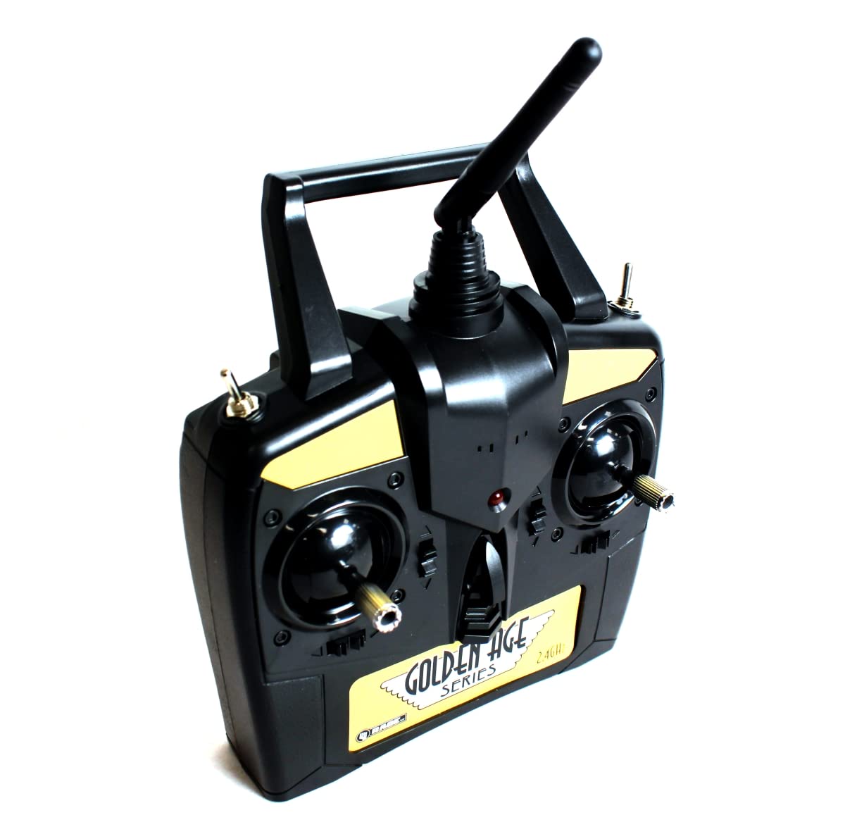 Rage R/C A1202B Micro 6-Channel RC Transmitter with PASS System, Mode 2 for Beechcraft Airplane Models - Perfect for Indoor Flying and Beginner RC Pilots