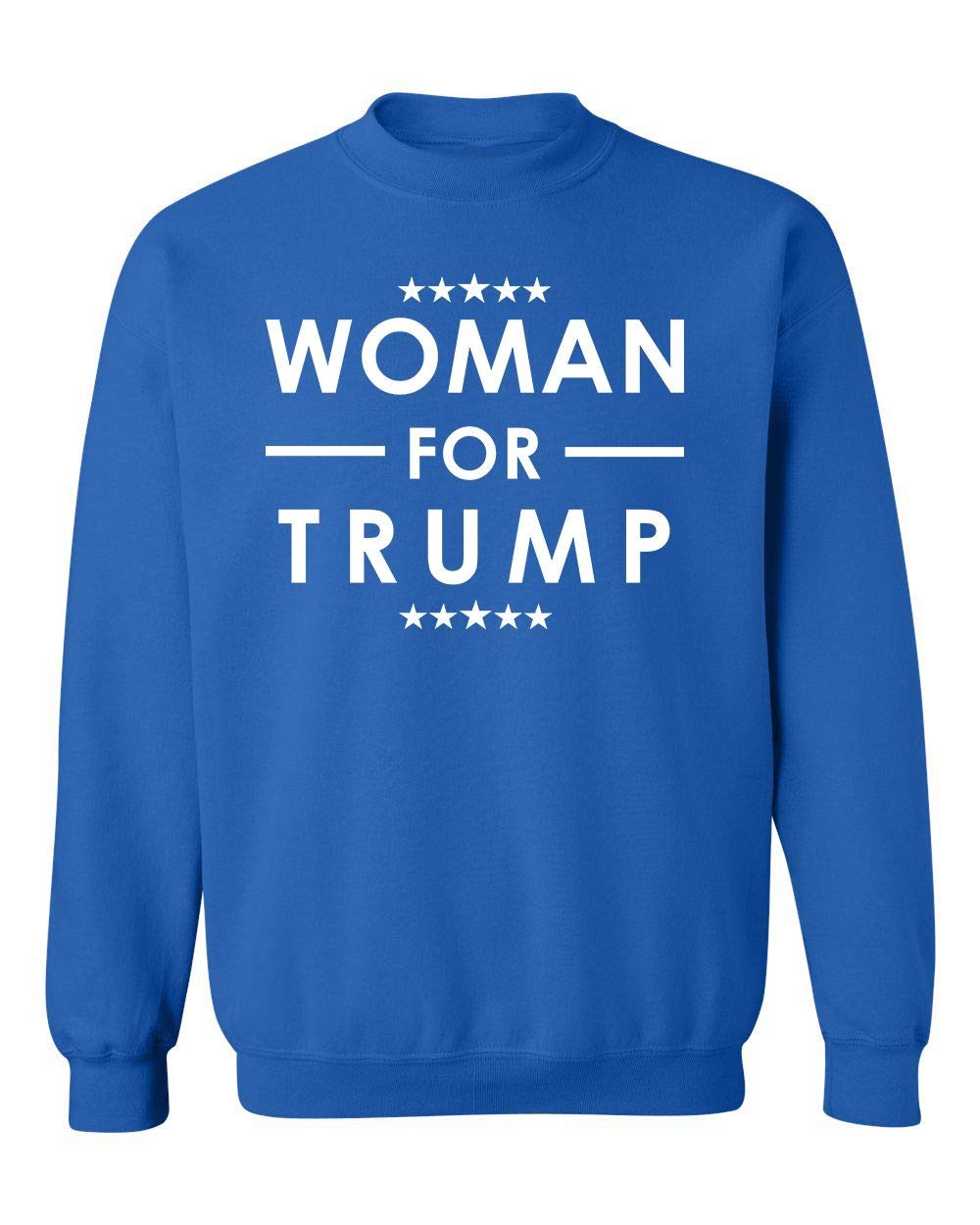 Kropsis Women's Pro-Trump Political Crewneck Sweatshirt - Patriotic Conservative Apparel for Rallies, Voting & Everyday Wear