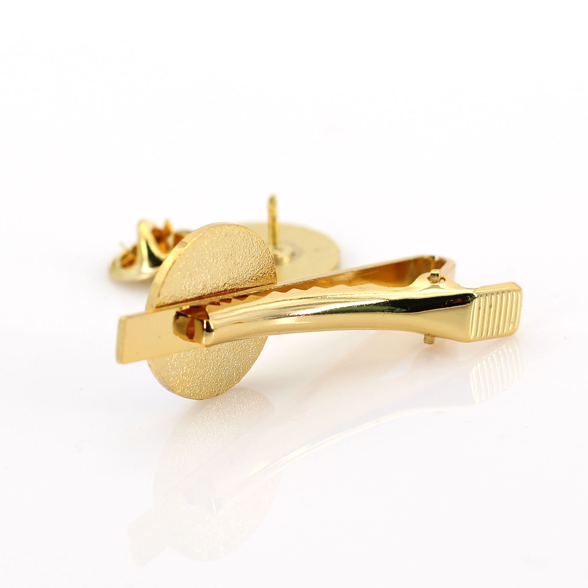 JW.org Metal Necktie Clip and Lapel Pin Gift Set - Gold Tone with Elegant Gift Box - Perfect for Church Events, Weddings & Formal Occasions