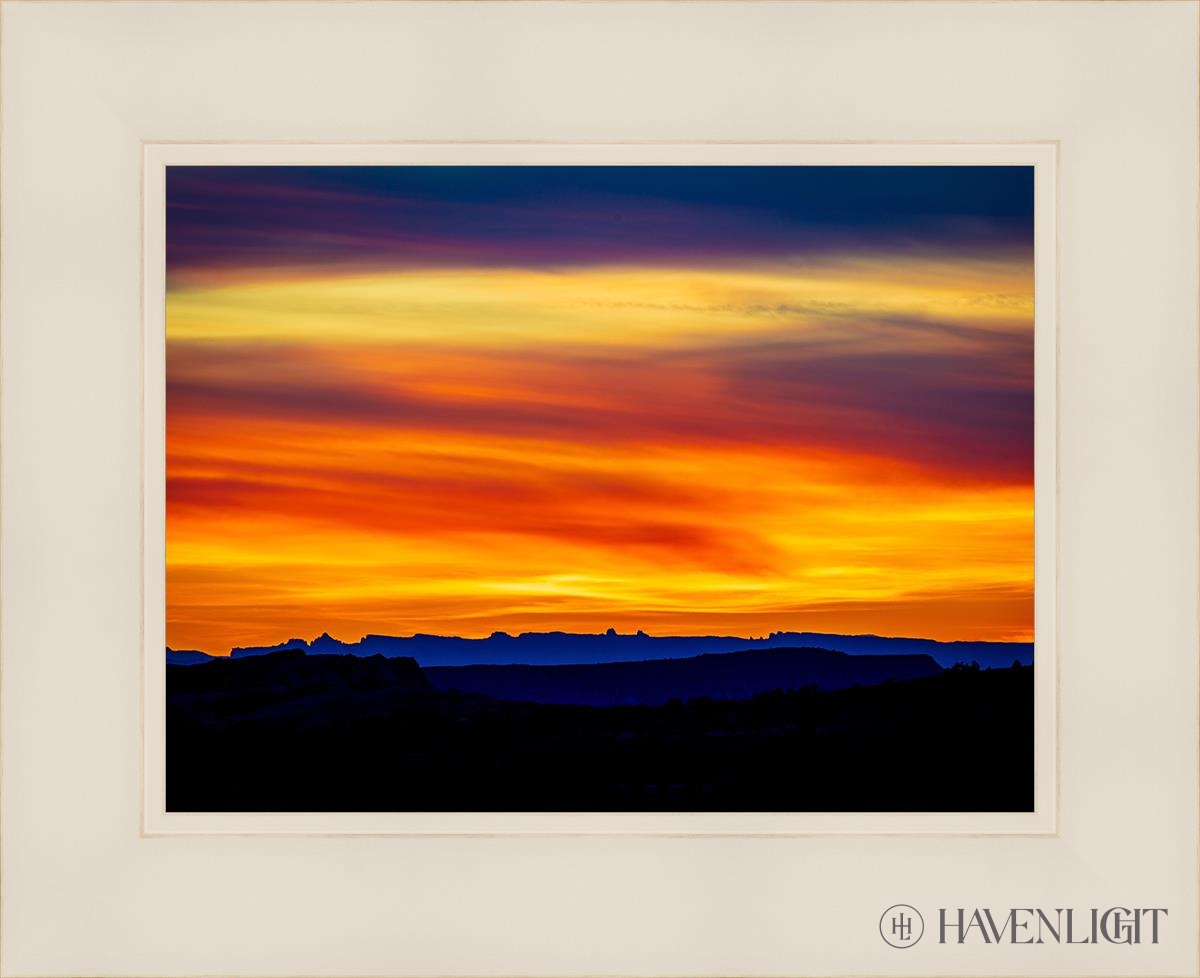 Stunning Desert Sunset at Arches National Park Utah - Perfect Wall Art for Home & Office Decor | Nature Photography Print for Living Room, Bedroom, or Gift