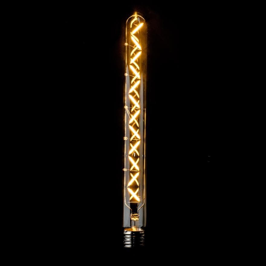 T30 E27 6W 2200K Warm White LED Filament Bulb - Vintage Edison Style Light for Home Decor, Cafe, Restaurant & Retail Lighting