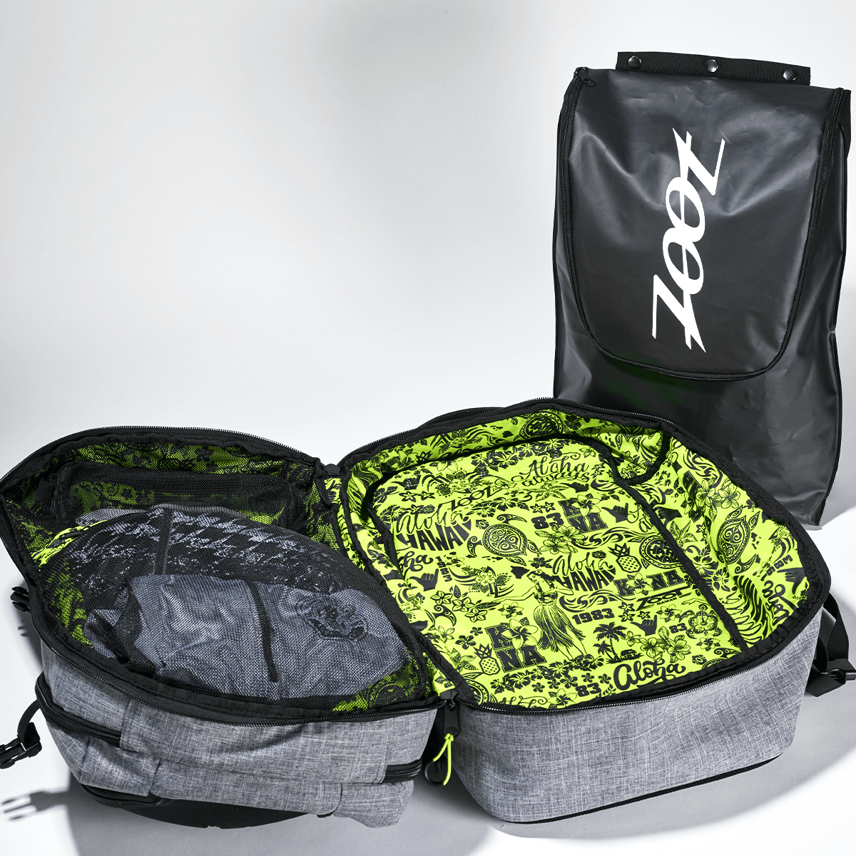 Ultra Tri Bag - Durable Canvas Backpack in Gray for Travel, Hiking & Everyday Use | Water-Resistant & Spacious Design