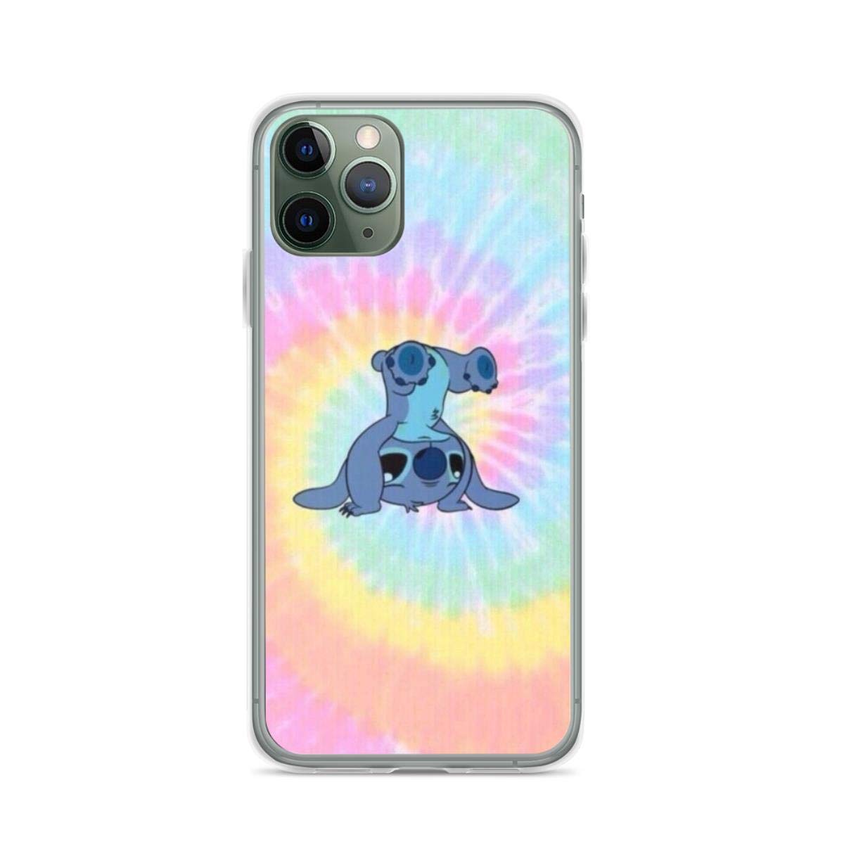 Colorful Stitch Design iPhone Case - Compatible with iPhone 15 14 13 12 11 X XS XR 8 7 6 6S Plus Pro Max - Clear Transparent Protective Cover - Perfect for Everyday Use, Travel & Gift Giving