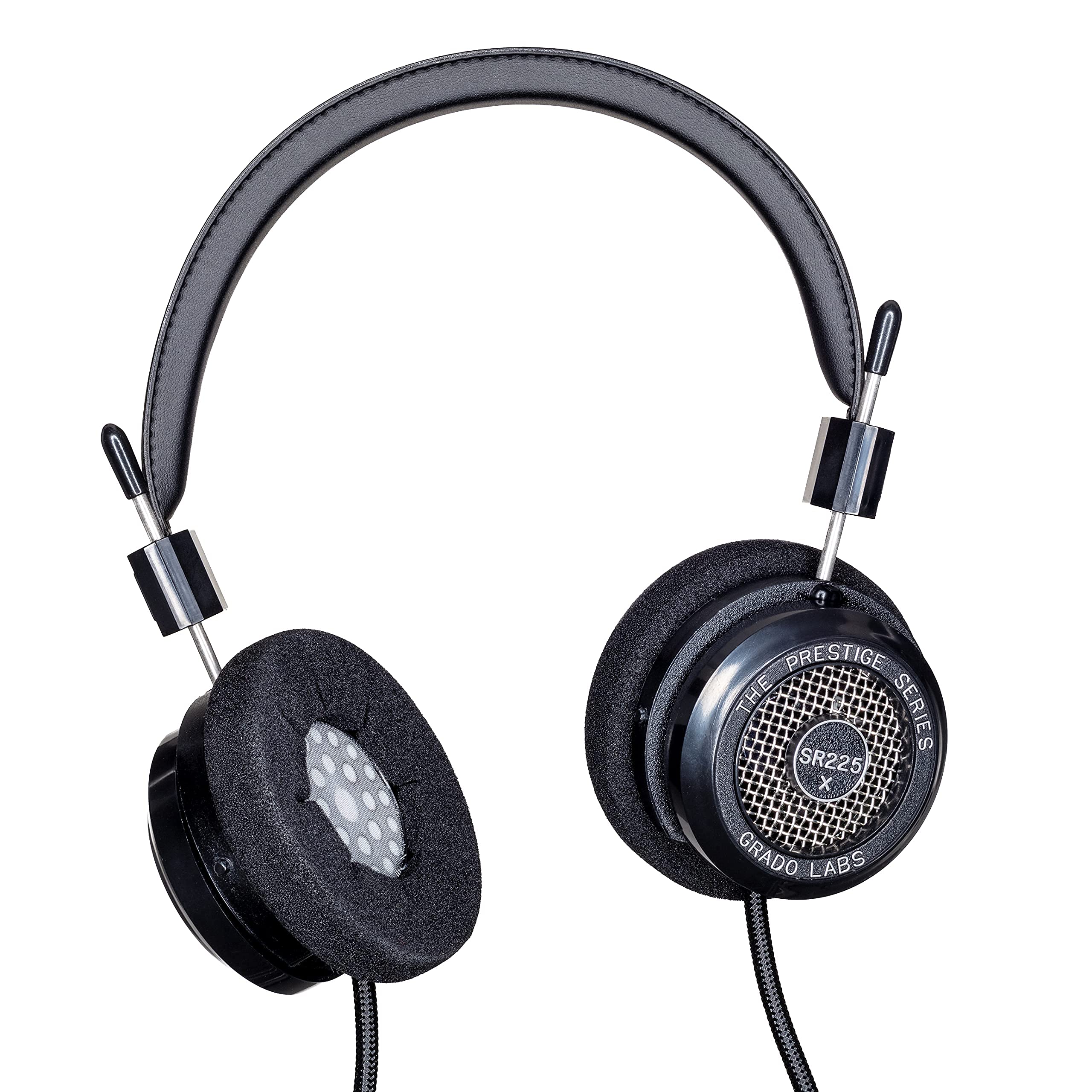 GRADO SR225x Prestige Series Open-Back Wired Stereo Headphones - High-Fidelity Audiophile Headphones for Home Listening, Music Production & Critical Audio Monitoring