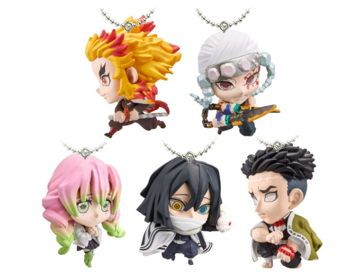 Bandai Demon Slayer: Kimetsu no Yaiba SD Mascot Vol. 4 Trading Figures - Sealed Box Set of 10 Collectible Anime Figures for Display, Gifts & Anime Merchandise Collections