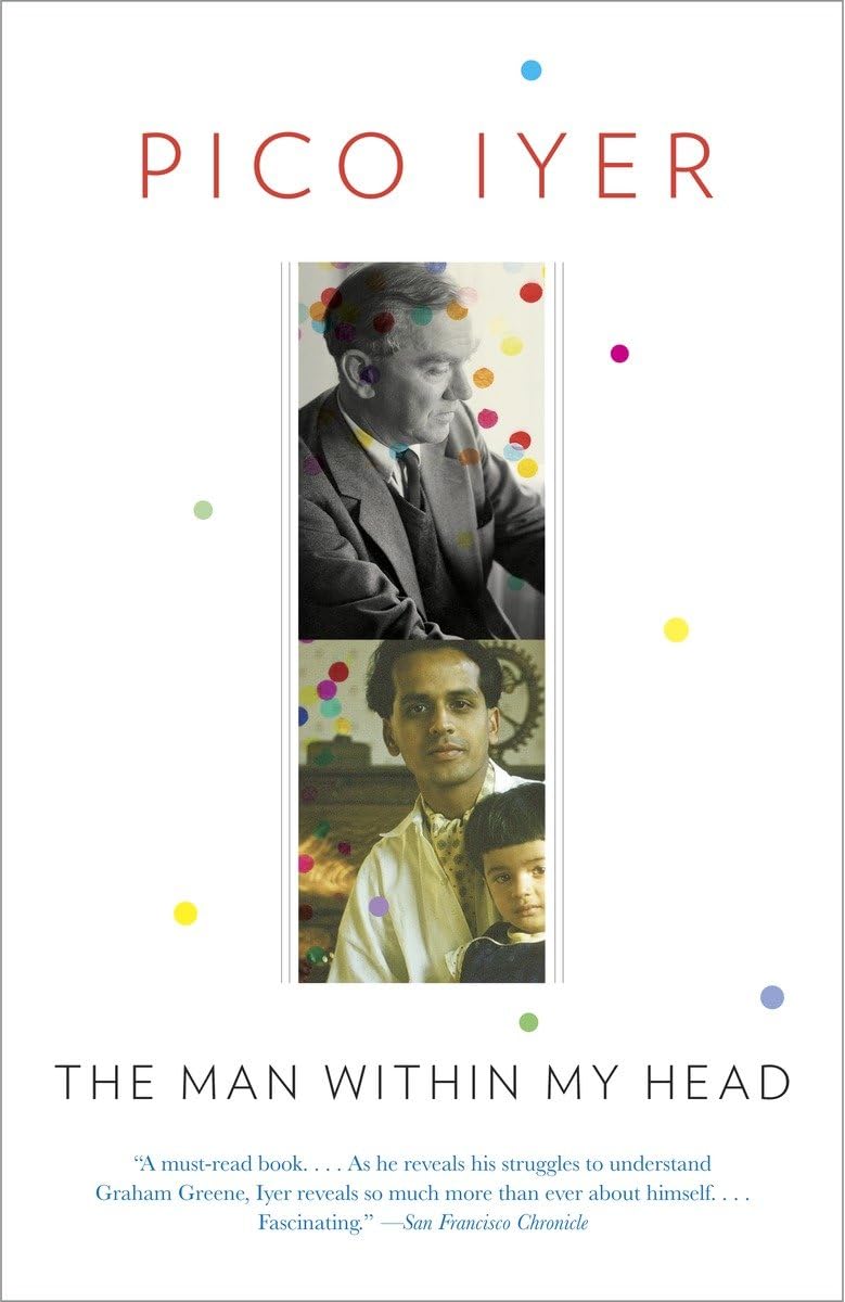 The Man Within My Head - Psychological Thriller Novel by Pico Iyer | Explore Identity & Consciousness | Perfect for Book Clubs & Deep Reading Sessions