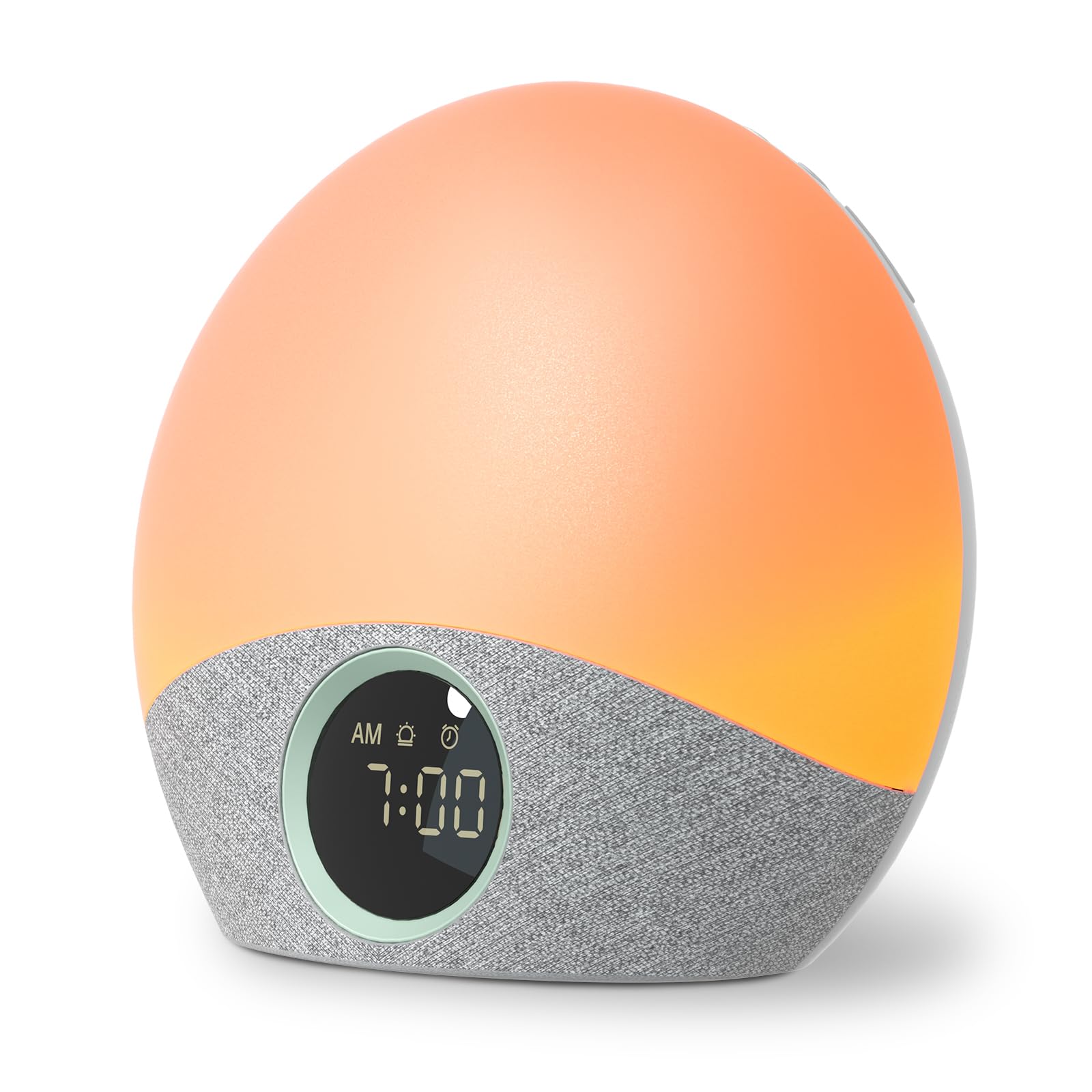 Momcozy Sunrise Alarm Clock & White Noise Machine for Adults & Babies - Dimmable Night Light, 30 Soothing Sleep Sounds, 7 Color Options - Ideal for Heavy Sleepers & Nursery Bedrooms | Perfect for Gentle Wake-Ups, Relaxation & Better Sleep