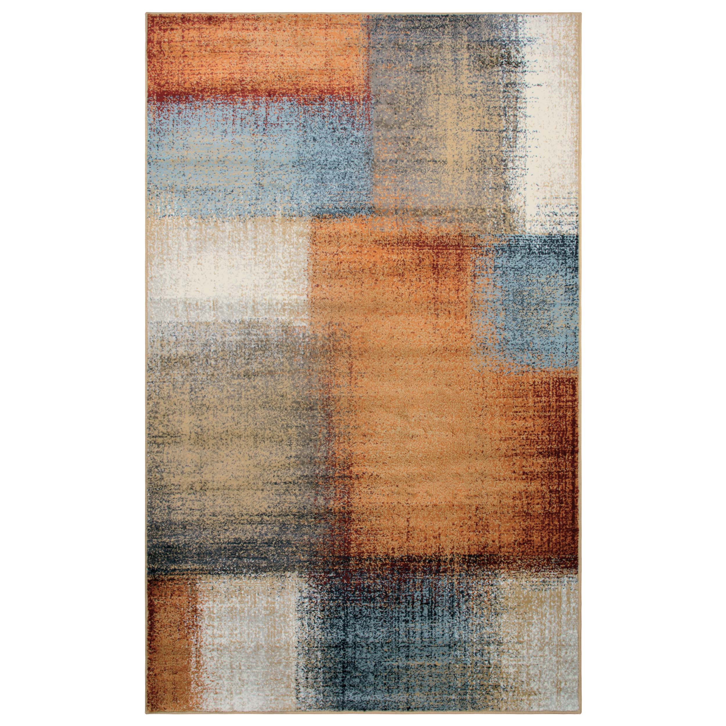 Nilaya Traditional Geometric Abstract Indoor Area Rugs & Runner Rugs - Non-Slip Soft Living Room Bedroom Decor for Home Office