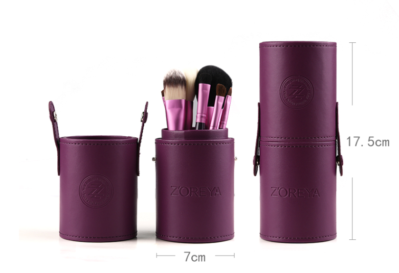 Professional Makeup Brush Set - 12 Piece Vegan & Cruelty-Free Cosmetics Brushes for Foundation, Blending, Contouring - Perfect for Everyday Makeup & Travel