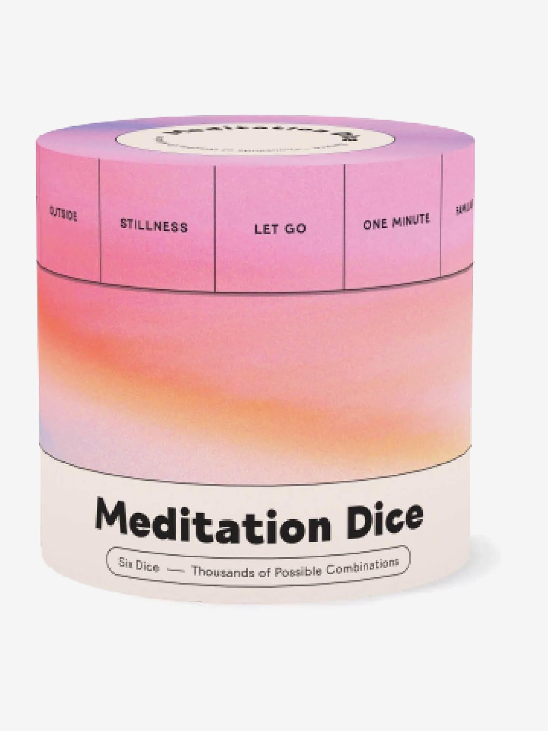 Mindfulness Meditation Dice Set - Stress Relief & Focus Tool for Yoga, Therapy & Relaxation - Perfect for Home, Office & Travel