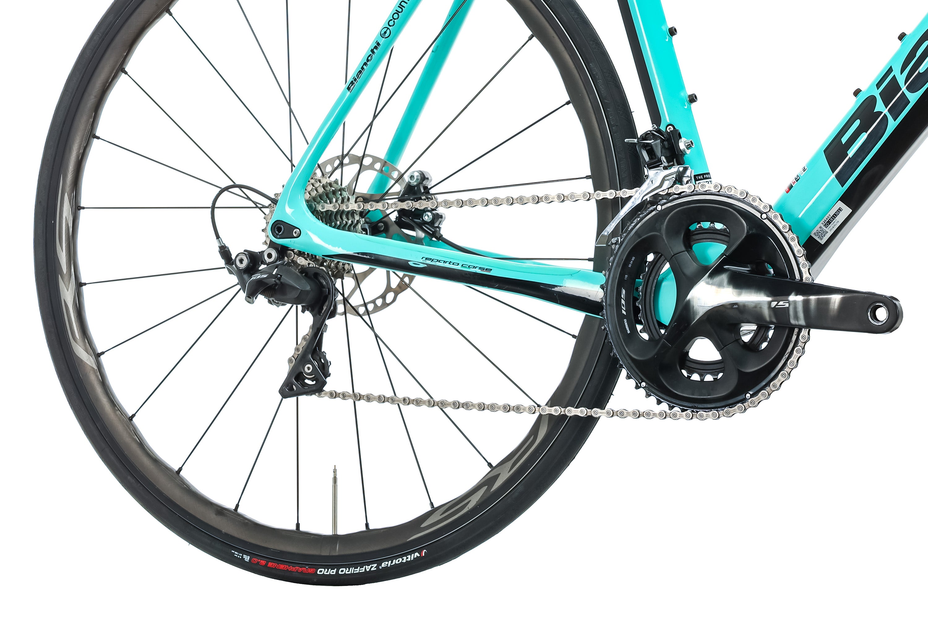 Bianchi Infinito CV Disc 105 Road Bike 2019 - 59cm Carbon Frame Endurance Bike for Long Distance Cycling & Commuting