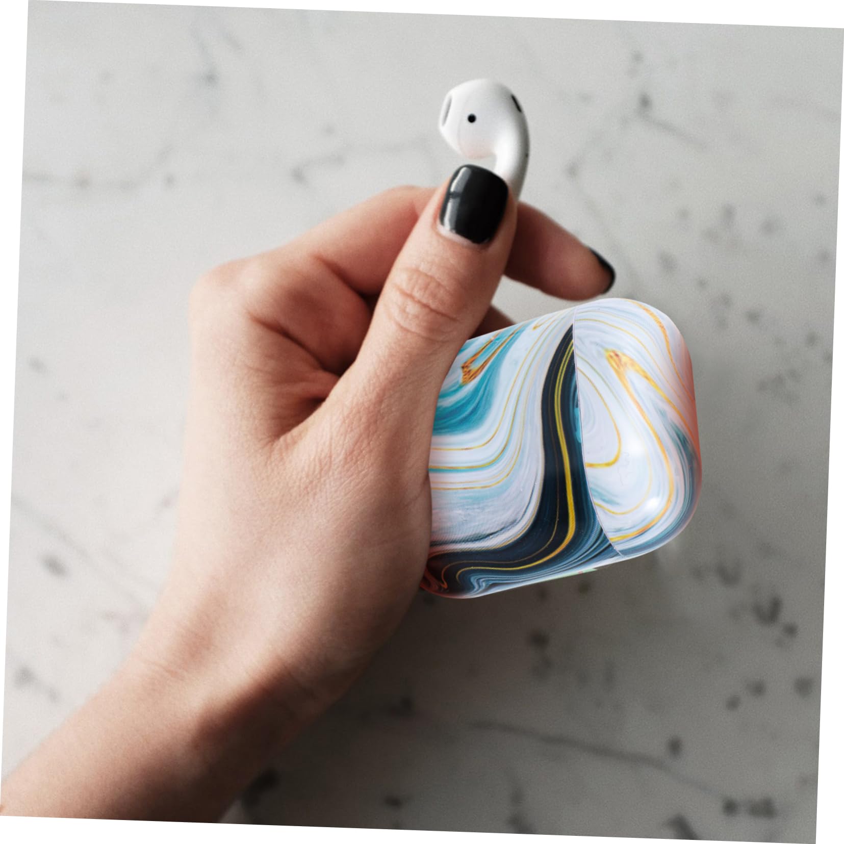 Premium 1-Piece Earbud Case - Protective Storage Pouch for AirPods & Wireless Earphones | Travel-Friendly Organizer for Gym, Commute & Daily Use
