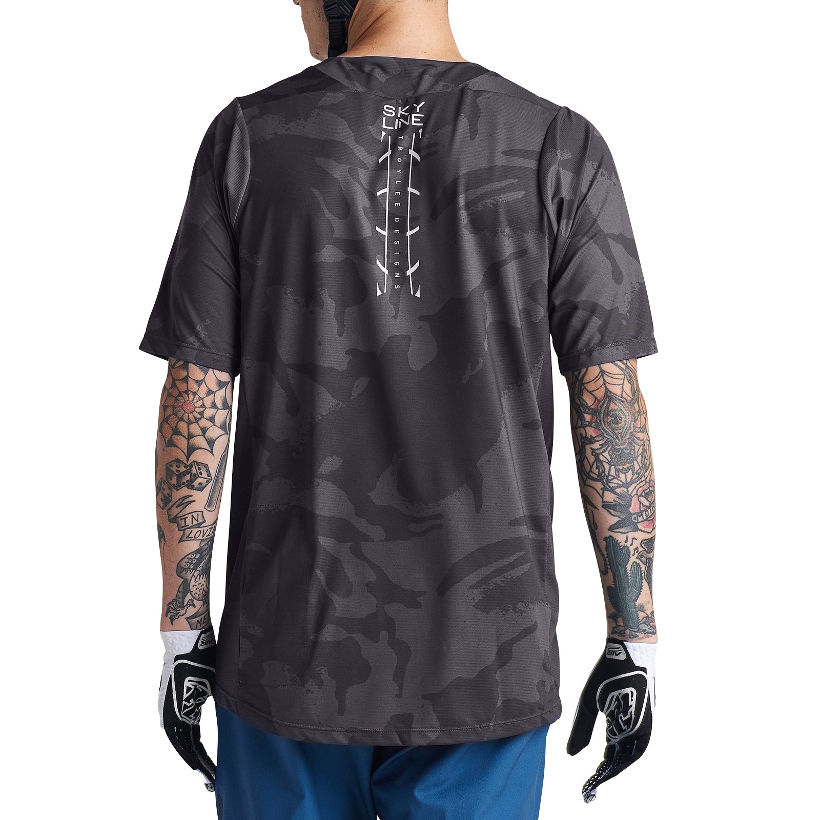 Skyline SS Jersey Shadow Camo Carbon - Premium Performance Sports Jersey for Baseball, Football & Training - Lightweight & Breathable Athletic Wear for Men