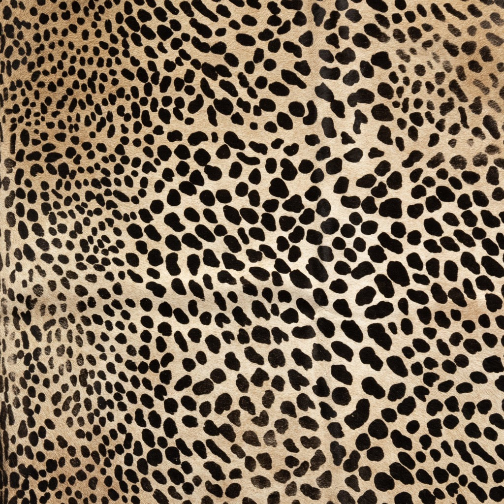 Leopard Print Faux Fur Rug - Soft & Luxurious Animal Print Carpet for Living Room, Bedroom Decor
