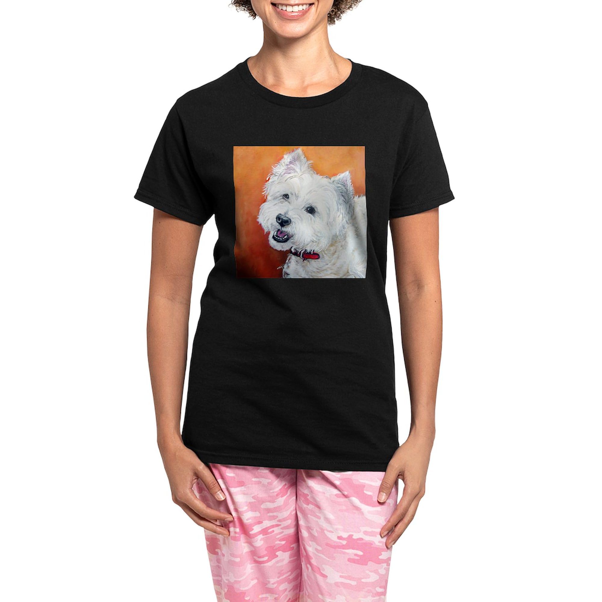 Booker's Westie Stuff Women's Dark Pajamas - Novelty Sleepwear for Women | Cozy PJs for Lounging, Sleepovers & Relaxing at Home