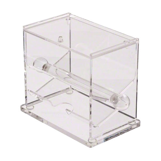 Clear Acrylic Stirrer Dispenser for Coffee, Tea, and Cocktails | Perfect for Bars, Cafes, and Home Use